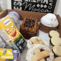 desayuno caja para regalar primer sabor